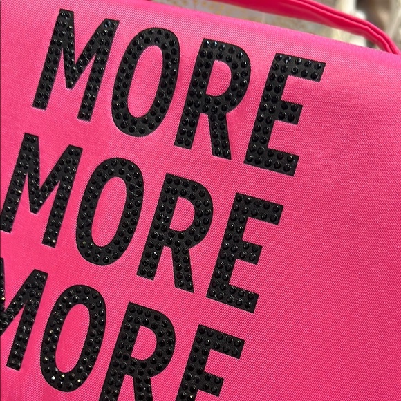 NWT Victoria's Secret Expandable Pink Bag Cosmetic Bag - Picture 2 of 11